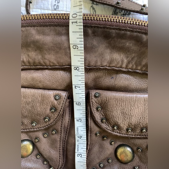 Linea Pelle Studded Hobo Bag - Picture 6 of 7